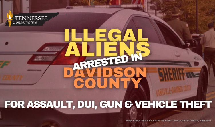 Illegal Aliens Arrested In Davidson County For Assault, DUI, Gun & Vehicle Theft