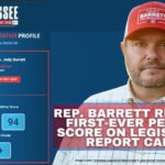 Rep. Barrett Receives First-Ever Perfect Score On Legislative Report Card