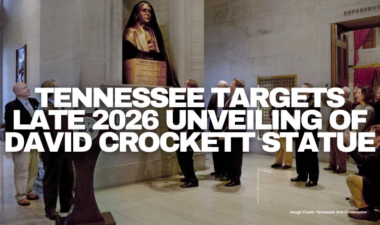 Tennessee Targets Late 2026 Unveiling Of David Crockett Statue