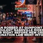 Man Robbed At Gunpoint By Fraudulent Nashville Rideshare Driver Right Before New Criminal Impersonation Law Went Into Effect