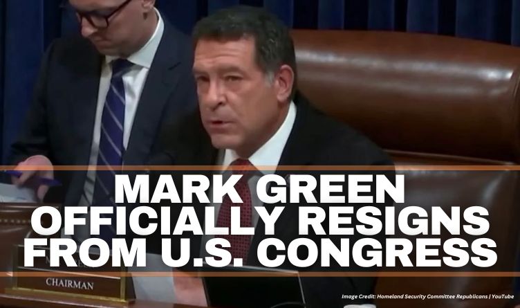 Mark Green Officially Resigns From U.S. Congress