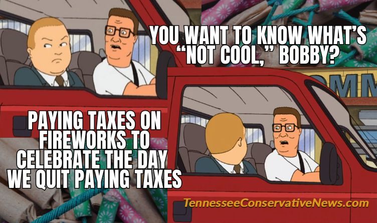 Paying Tax To Celebrate...