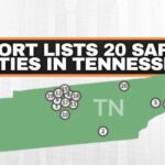 Report Lists 20 Safest Cities In Tennessee