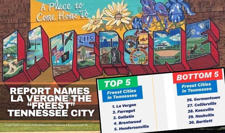 Report Names La Vergne The “Freest” Tennessee City