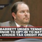 Representative Barrett Urges Tennessee Governor To Opt-In To National School Choice Tax Credit Program