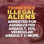 Tennessee Illegal Aliens Arrested For Aggravated Assault, DUI, Vehicular Assault & More