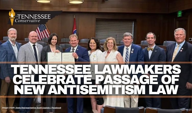 Tennessee Lawmakers Celebrate Passage Of New Antisemitism Law