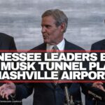 Tennessee Leaders Back Elon Musk Tunnel Plan To Nashville Airport