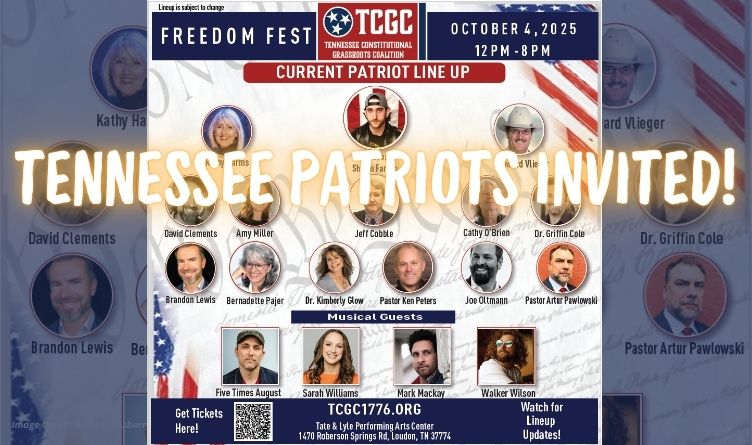 Tennessee Patriots Invited To TCGC Freedom Fest