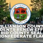 Williamson County Residents Renew Effort To Rid County Seal Of Confederate Flag