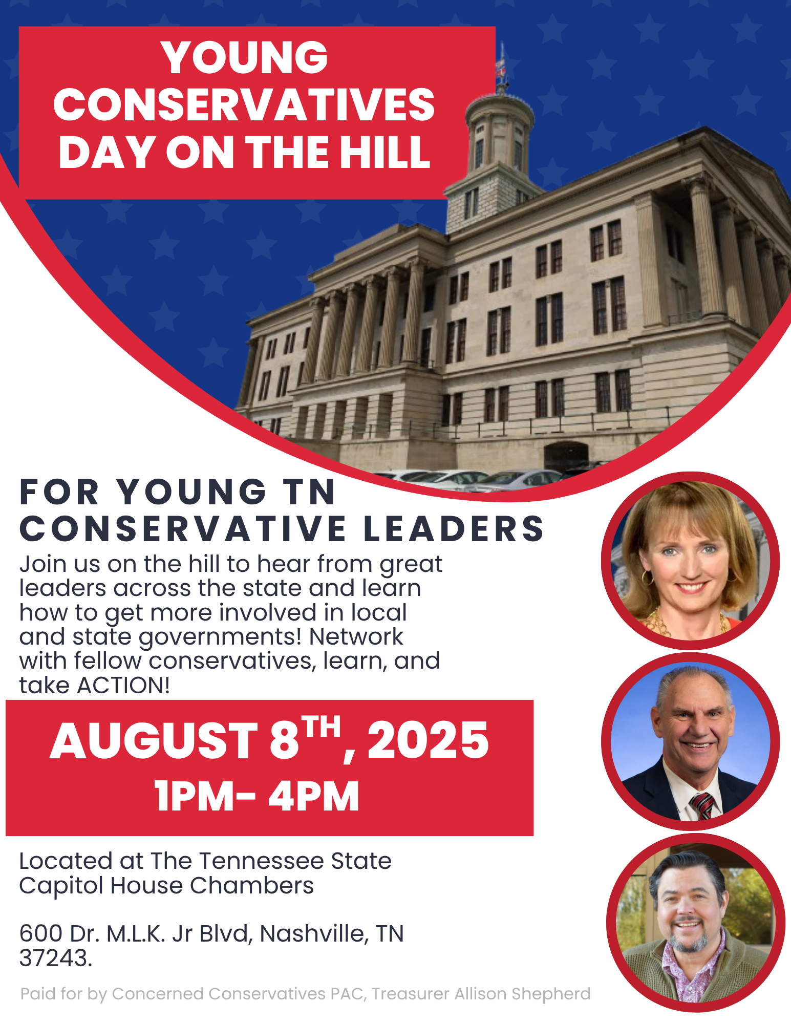 Young Conservatives Day On The Hill