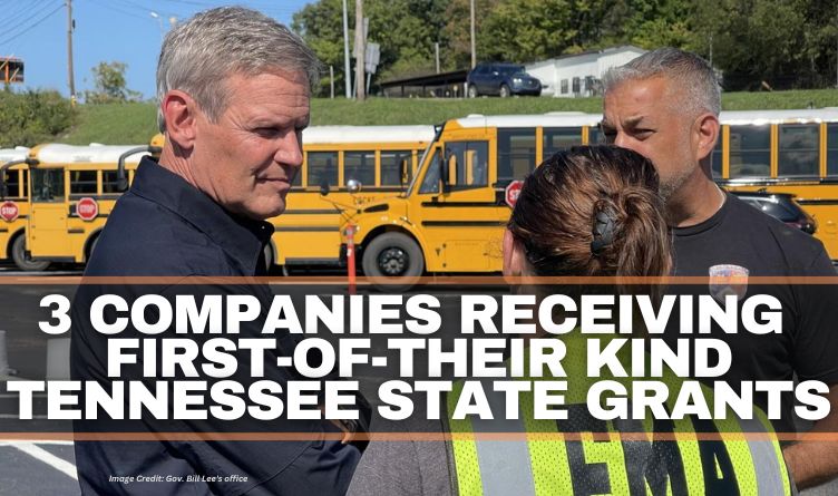 3 Companies Receiving First-Of-Their Kind Tennessee State Grants