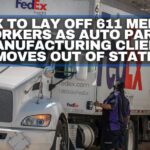 FedEx To Lay Off 611 Memphis Workers As Auto Parts Manufacturing Client Moves Out Of State