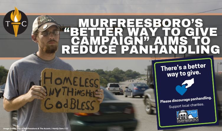 Murfreesboro’s “Better Way to Give Campaign” Aims to Reduce Panhandling
