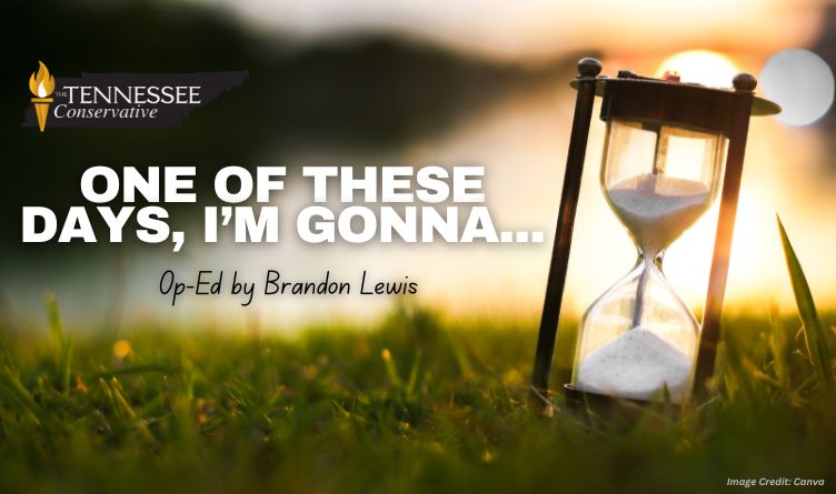 One Of These Days, I'm Gonna...