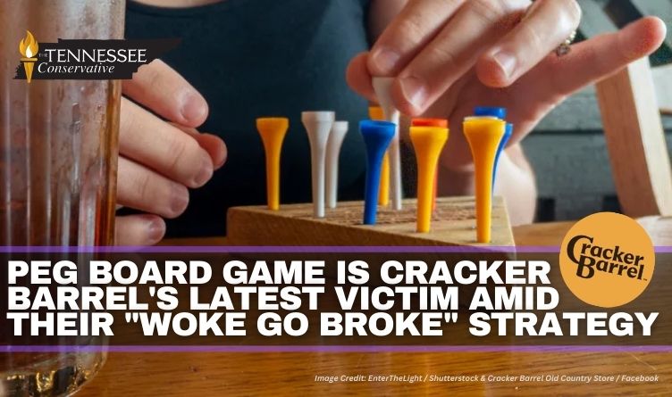 Peg Board Game Is Cracker Barrel's Latest Victim Amid Their "Woke Go Broke" Strategy
