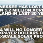 Tennessee Has Lost More Than 1.2 Million Acres Of Farmland In Last 30 Years; USDA Will No Longer Use Taxpayer Dollars For Large-Scale Solar Projects