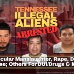 Tennessee Illegal Aliens Arrested For Vehicular Manslaughter, Rape, Domestic Abuse; Others For DUI/Drugs & More