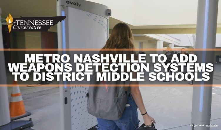 Metro Nashville To Add Weapons Detection Systems To District Middle Schools