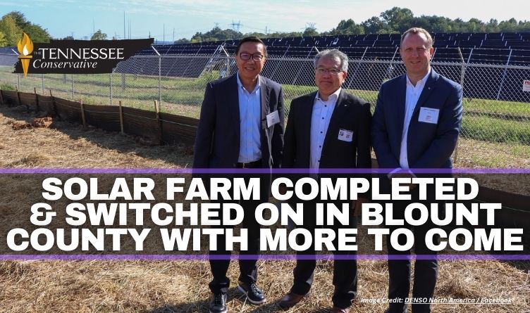 Solar Farm Completed & Switched On In Blount County With More To Come