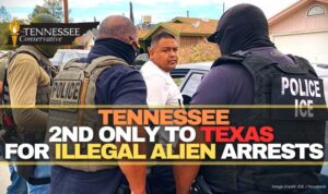 Tennessee 2nd Only To Texas For Illegal Alien Arrests