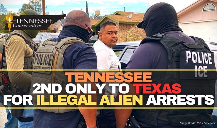 Tennessee 2nd Only To Texas For Illegal Alien Arrests