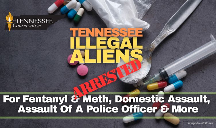 Tennessee Illegal Aliens Arrested For Fentanyl & Meth, Domestic Assault, Assault Of A Police Officer & More