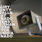 Maury County Installs 1st Tornado Sirens More Than 1 Year After Columbia Tornado