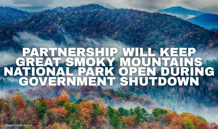 Partnership Will Keep Great Smoky Mountains National Park Open During Government Shutdown