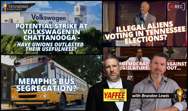 Video Podcast: Potential Strike At Volkswagen In Chattanooga - Have Unions Outlasted Their Usefulness? / Memphis Bus Segregation? & More!