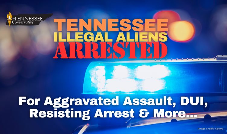 Tennessee Illegal Aliens Arrested For Aggravated Assault, DUI, Resisting Arrest & More...