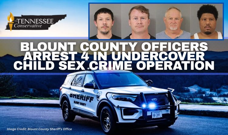 Blount County Officers Arrest 4 In Undercover Child Sex Crime Operation