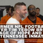 Former NFL Football Player Tim Tebow Brings Message Of Hope And Faith To Tennessee Inmates