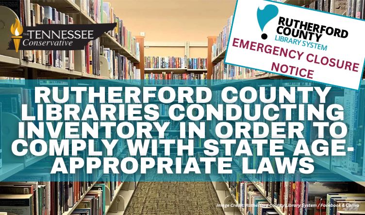 Rutherford County Libraries Conducting Inventory In Order To Comply With State Age-Appropriate Laws