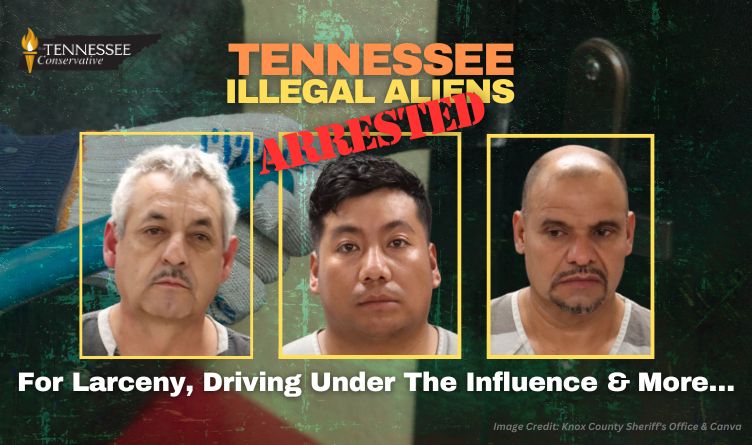 Tennessee  Illegal Aliens Arrested For Larceny, Driving Under The Influence & More…