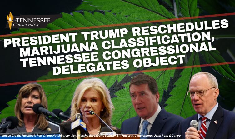 President Trump Reschedules Marijuana Classification, Tennessee Congressional Delegates Object