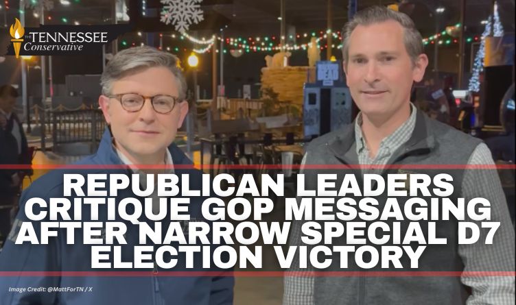 Republican Leaders Critique GOP Messaging After Narrow Special D7 Election Victory