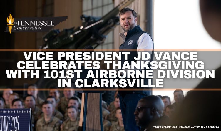 Vice President JD Vance Celebrates Thanksgiving With 101st Airborne Division In Clarksville