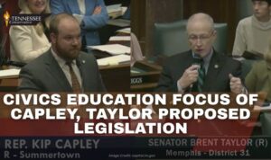 Civics Education Focus Of Capley, Taylor Proposed Legislation