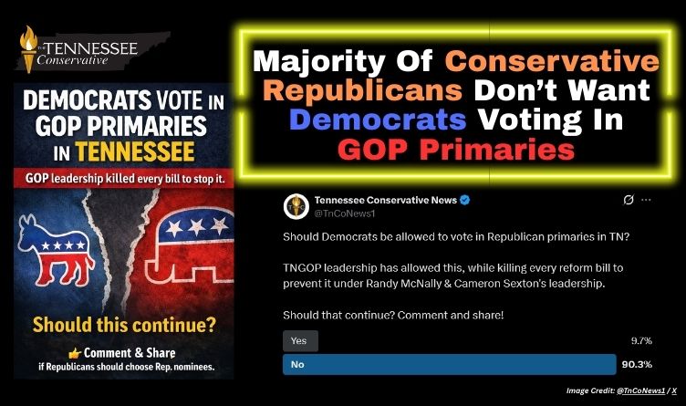 Majority Of Conservative Republicans Don’t Want Democrats Voting In GOP Primaries