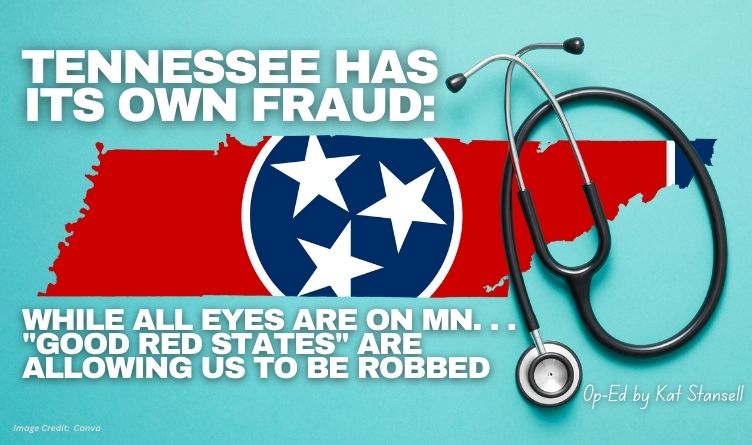 Tennessee Has Its Own Fraud: While All Eyes Are On MN . . ."Good Red States" Are Allowing Us To Be Robbed (Op-Ed By Kat Stansell)