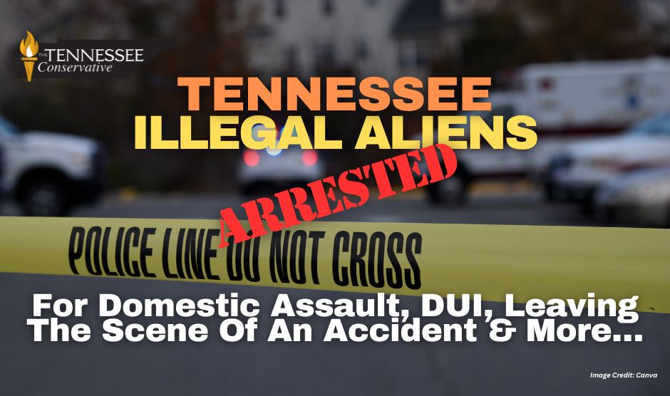 Tennessee Illegal Aliens Arrested For Domestic Assault, DUI, Leaving The Scene Of An Accident & More…