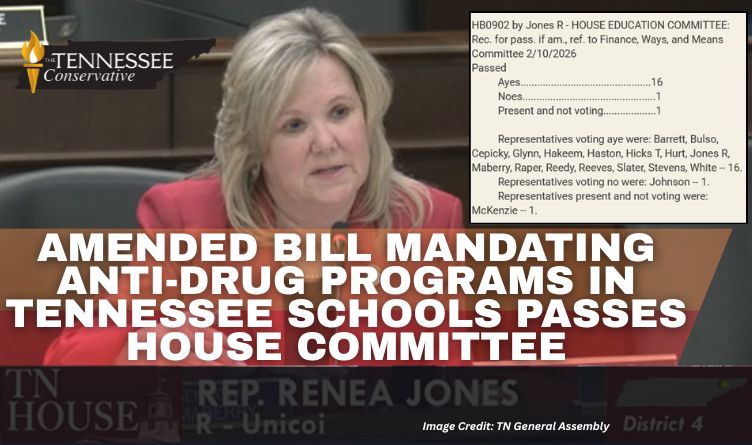 Amended Bill Mandating Anti-Drug Programs In Tennessee Schools Passes House Committee