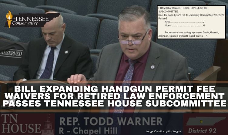 Bill Expanding Handgun Permit Fee Waivers For Retired Law Enforcement Passes Tennessee House Subcommittee