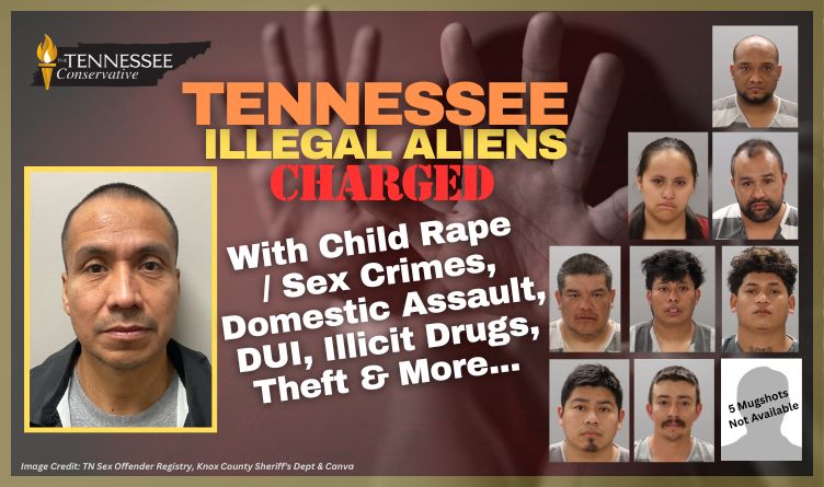 Federal Agent In Chattanooga Arrests Illegal Alien For Reentry; Other Illegals Arrested in Davidson & Knox Counties