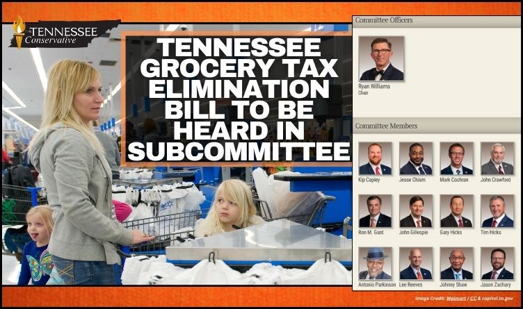 Tennessee Grocery Tax Elimination Bill To Be Heard In Subcommittee