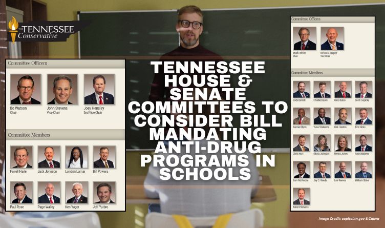 Tennessee House & Senate Committees To Consider Bill Mandating Anti-Drug Programs In Schools