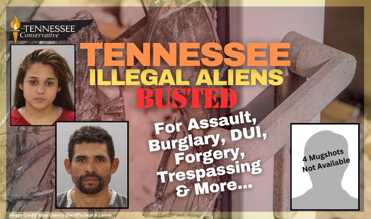 Tennessee Illegal Aliens Busted For Assault, Burglary, DUI, Forgery, Trespassing & More...