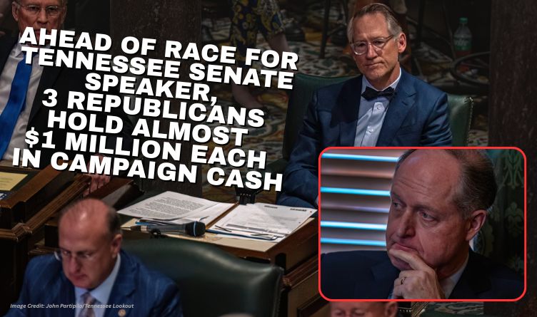 Ahead Of Race For Tennessee Senate Speaker, 3 Republicans Hold Almost $1 Million Each In Campaign Cash