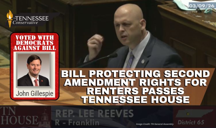 Bill Protecting Second Amendment Rights For Renters Passes Tennessee House